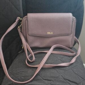 Relic Women's Plum Crossbody & Wristlet Bag